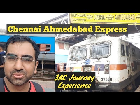 Chennai Ahmedabad Express | 3AC Experience | 20953 Train Journey | Ahmedabad Express | VlogGoals