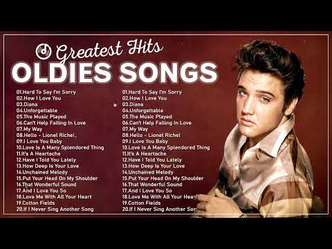 Paul Anka, Elvis Presley, Engelbert, Lionel Richie 🎵 Collection Legendary Old Songs 60s 70s & 80s