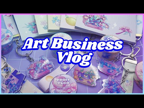 Preparing for a product launch ✦ Growing my small art business