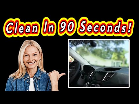 NEW Car Window Cleaning HACK: Crystal Clear Windows in Seconds!