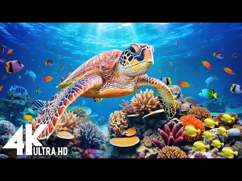 [NEW] 11HR Stunning 4K Underwater Footage, Beautiful Coral Reef Fish in Aquarium - 4K Video #3