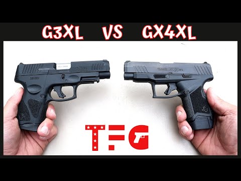 Taurus G3XL VS Taurus GX4XL "Everything You Need to Know" - TheFirearmGuy