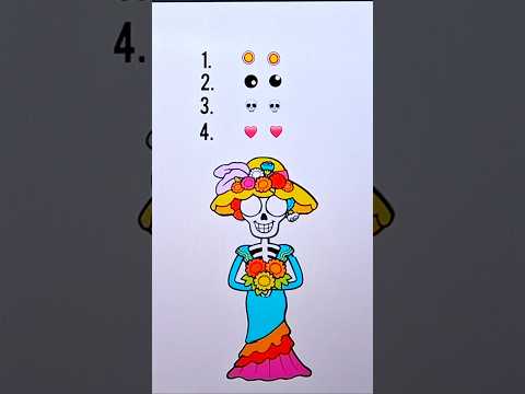 Guess the correct eye of La catrina #shorts #ellibrodelavida #art  #youtubeshorts #trending