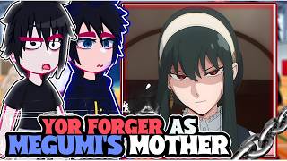 ⁞⁞Jujutsu Kaisen reacting YOR FORGER AS MEGUMI'S MOTHER⁞⁞ \\🇧🇷/🇺🇲// ◆Bielly - Inagaki◆