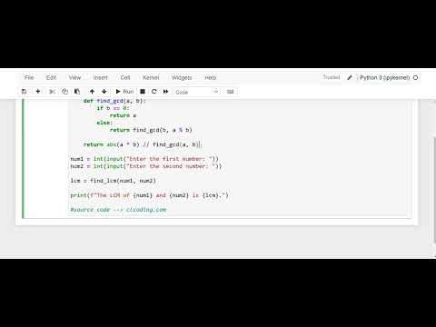 Day 60: Python Program to Find Lcm of Two Number Using Recursion