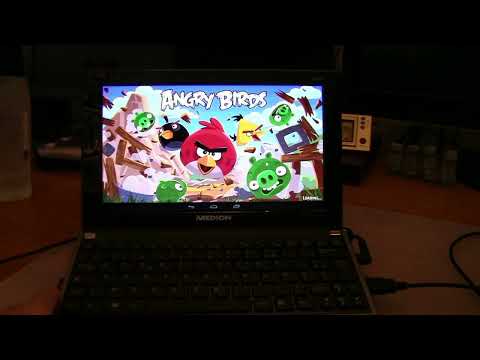 Experiencing Android 4.4 Kitkat x86 (R1) on an Intel Netbook Natively (Golden Oldie)(20-9-2014)