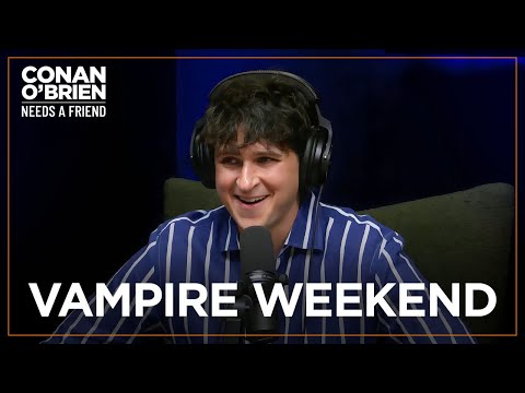 Ezra Koenig Was A Public School Teacher Before Vampire Weekend | Conan O'Brien Needs A Friend