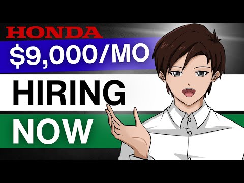 5 Honda Remote Jobs Open NOW! | Honda Careers Remote Jobs Hiring Now 2024