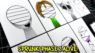 DRAWING Incredibox Sprunki - Phase 4 But Everyone Is Alive ( part 2 )