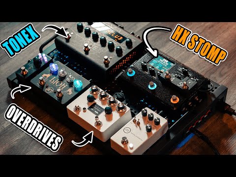 2024 Pedalboard Build! TONEX, HX Stomp & HUGE Overdrives!