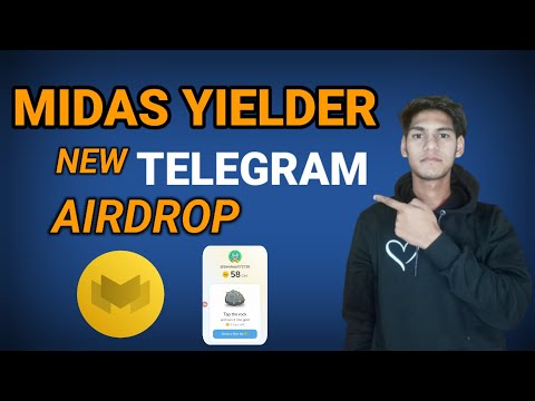 MIDAS YIELDER New Free Telegram Airdrop Like Vada Airdrop Finish Soon 😯💰