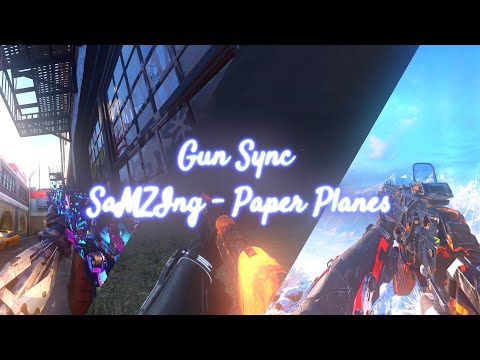 BO3 Gun Sync - Paper Planes - SaMZIng