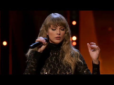 Taylor Swift - Will You Love Me Tomorrow (Live at Rock & Roll Hall Of Fame) | Original Camera Front