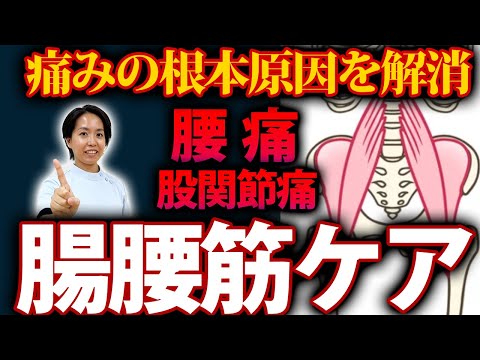 股関節の歪み硬さを改善するには腸腰筋がカギ！15000人を診た整体師が正しいケア方法を実践解説！