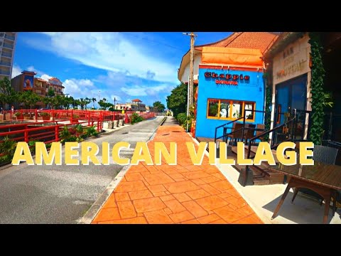 A stroll through American Village in Okinawa, Japan