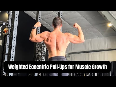 Weighed Eccentric Pull-Ups | GROW MUSCLE + Get Better At Pull-Ups!