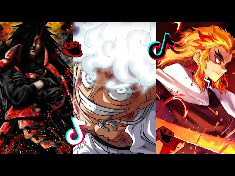 Anime Edit Badass 🍷 Anime Moments Tiktok compilation PART 85 in [4K]