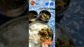 Today Lunch Food Items#Whiterice#dondakayacurry#chinthapanducharu#trendingvideo #short#AkkaSweetHome