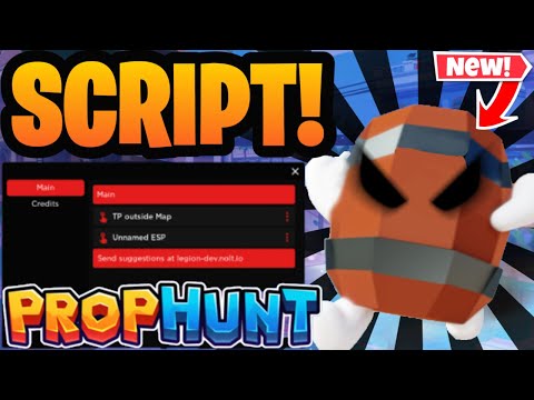 *NEW* ROBLOX PROP HUNT SCRIPT PASTEBIN 2024 | Prop Hunt Script/Hack/GUI