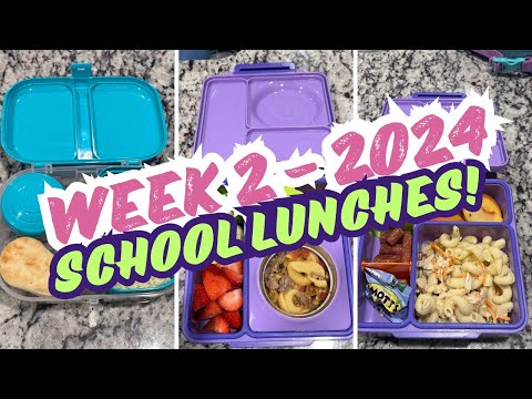 School Lunch Ideas for Kids August 2024 - Back to School Lunches