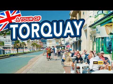 TORQUAY | A walking tour of seaside holiday town Torquay on the English Riviera, Devon, England