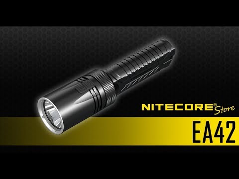 (Discontinued) NITECORE EA42 1800 Lumen AA Searchlight for Camping, Hiking, Search & Rescue