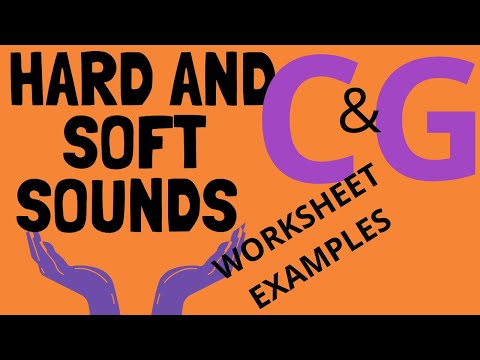 Teaching hard and soft sound of C & G | All Rules FROM UKG TO 10TH STANDARD | Includes DIY WORKSHEET