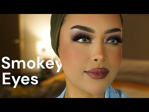 Easy Eyeshadow Tutorial for Hooded Eyes |Purple Holiday Glam