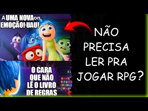 Precisa ler o LIVRO para jogar RPG?