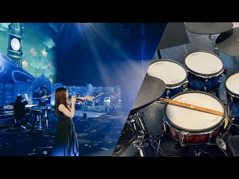 《Aimer Live in Saitama Super Arena "night world" 2021》10. AM03:00 Drum Cover (with lyrics)