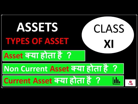 🔴 Meaning of Assets | Basic Accounting Term Class 11 |Type of Asset| Asset kya hota hai in Hindi