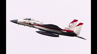 岐阜基地　F15#801 スぺマ　新色になりハイレートクライムで鮮烈デビュー　2024.10.24