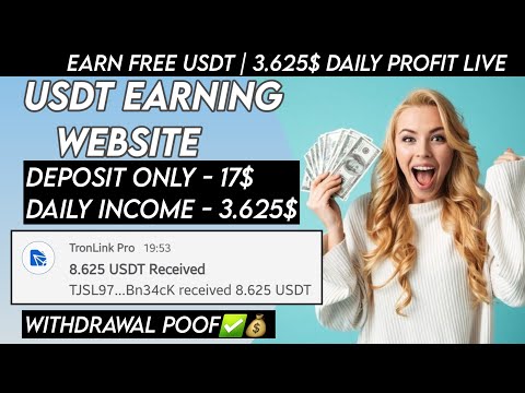 New USDT Site 2024 | Best Usdt Investment Website | New Usdt Mining Site | New Usdt Earning Website