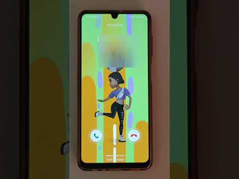 Samsung incoming call AR emoji #shorts #samsung