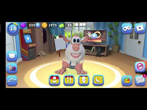 My talking Booba Virtual pet Booba cartoon funny Gameplay booba LeveL 18