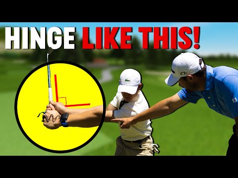 How To Hinge the Golf Club the CORRECT WAY!