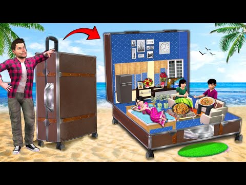 Mind Blowing Desi Jugad Giant Portable Folding Suitcase House Hindi Kahaniya Hindi Moral Stories