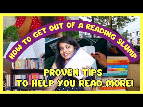 How to get out of a READING SLUMP 📚📖🦋 | Mastering the art of reading more even when you're bored 👓