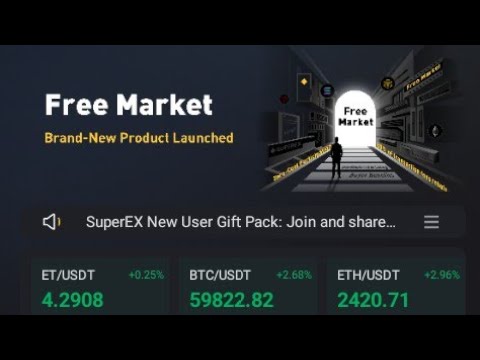 🚀 SuperEx Free Market Launches//Earn rewards by  listings any tokens  ✨