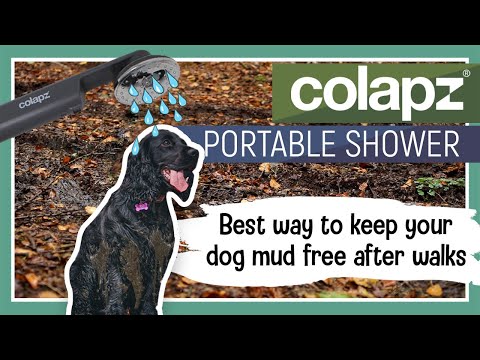 COLAPZ PORTABLE SHOWER REVIEW | Why we always have it with us on dog walks