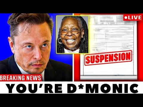 Whoopi Goldberg KICKED OFF The View After Elon Musk EXPOSED This...