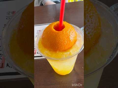 唐戸オレンジスカッシュ🍊🍊#shorts