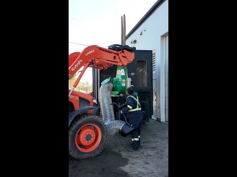 Installing a bolt-on system for the debris loader!💪