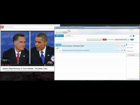 Obama Rips into Romney on Visiting Israel, the Final Debate, 2012