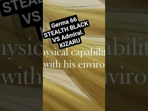 GERMA 66 STEALTH BLACK VS ADMIRALS please !! #onepiece #anime #sanji #manga #shorts