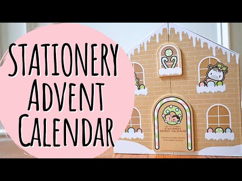 Hubman & Chubgirl Advent Calendar Unboxing (SPOILERS!) | My Favorite Stationery Advent Calendar