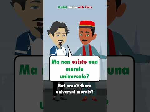 Learn Italian: Who defines good and evil?