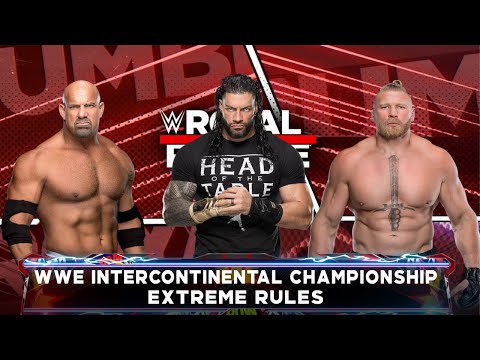 WWE Intercontinental Championship | Triple Threat Match | WWE Royal Rumble 2024