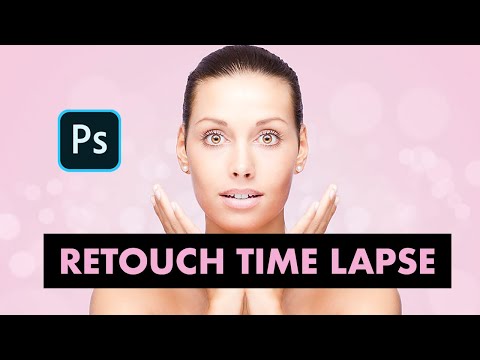 Retouching time lapse