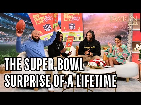 Mentor Transforming the Lives of Young Black Men Gets the Super Bowl Surprise of a Lifetime!